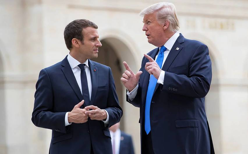 Трамп ошибочно назвал президента Франции Макрона премьер-министром