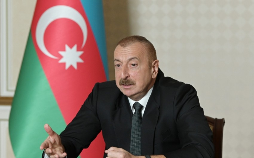 Президент Ильхам Алиев: Мы хотим возвращения наших земель
