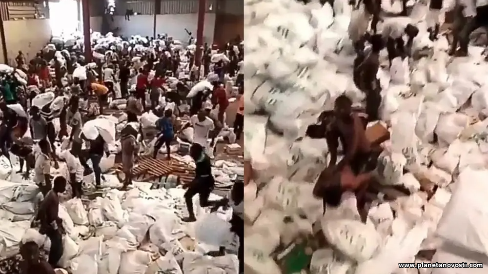 Жители Нигерии массово грабят склады с едой: в стране начались голодные беспорядки - ВИДЕО