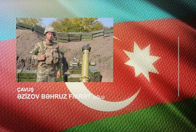 Азербайджанский солдат, уничтоживший военнослужащих и автомобили вражеской армии - ВИДЕО