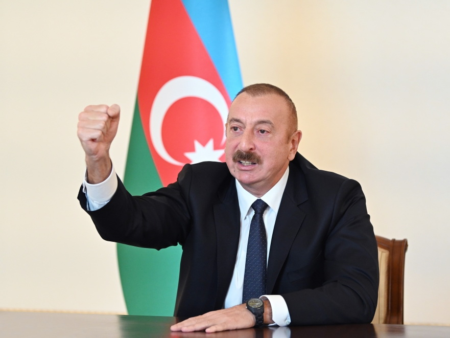 Президент Ильхам Алиев: Мы вернули Агдам, Лачин и Кельбаджар без капли крови