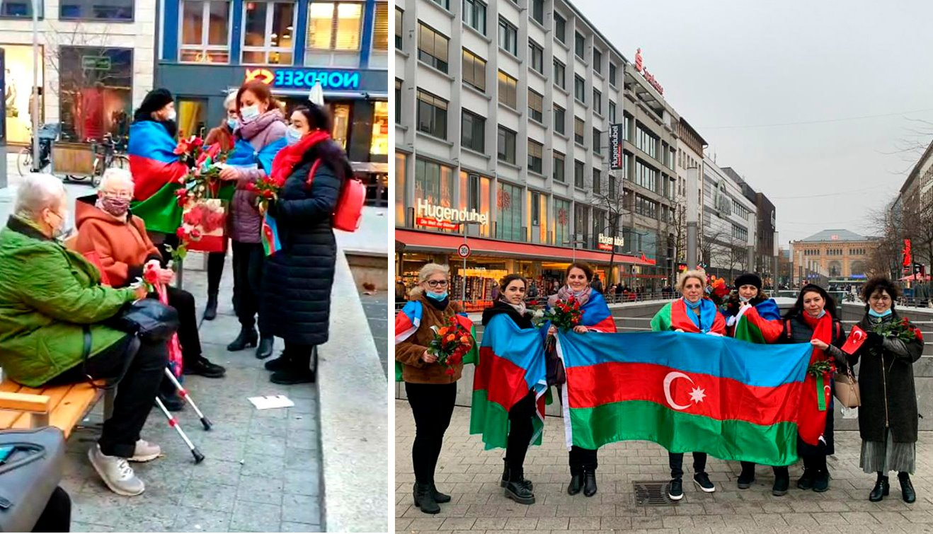 В Ганновере отметили историческую победу Азербайджана