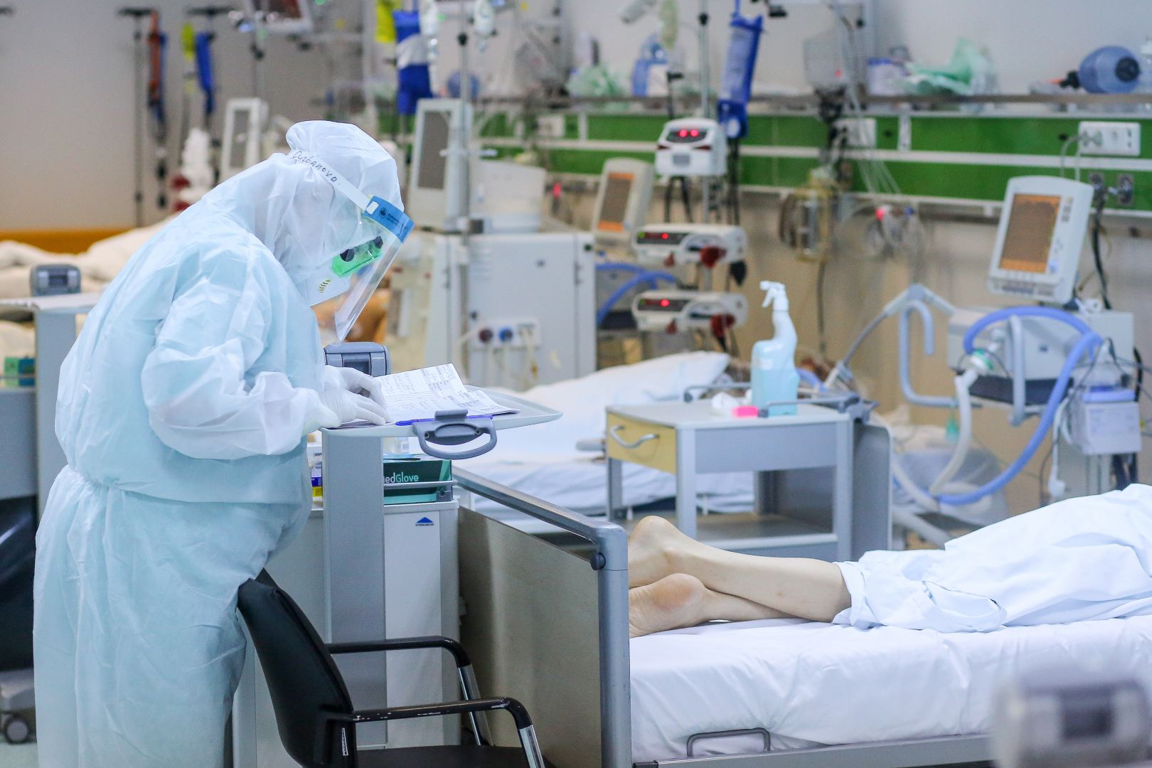 Центральный таможенный госпиталь функционирует как пандемическая больница