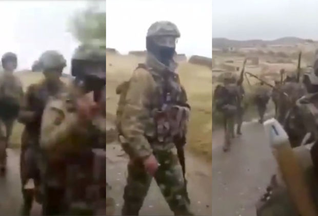 Азербайджанские бойцы, повергающие врага в ужас - ВИДЕО