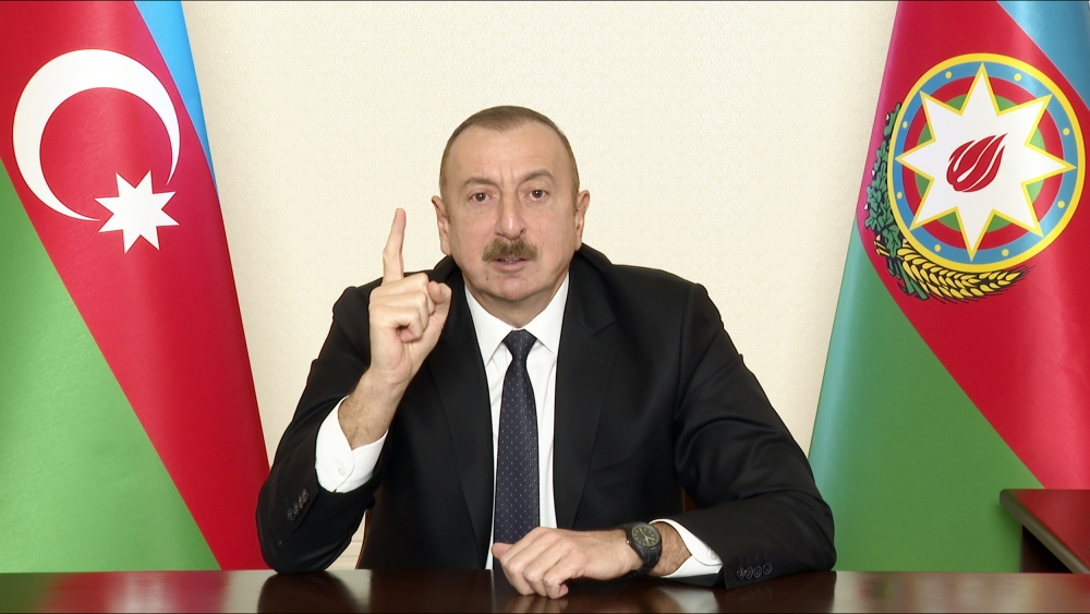 Ильхам Алиев: Те, кто вел эту борьбу, продали врагу Лачин, Шушу, Кяльбаджар