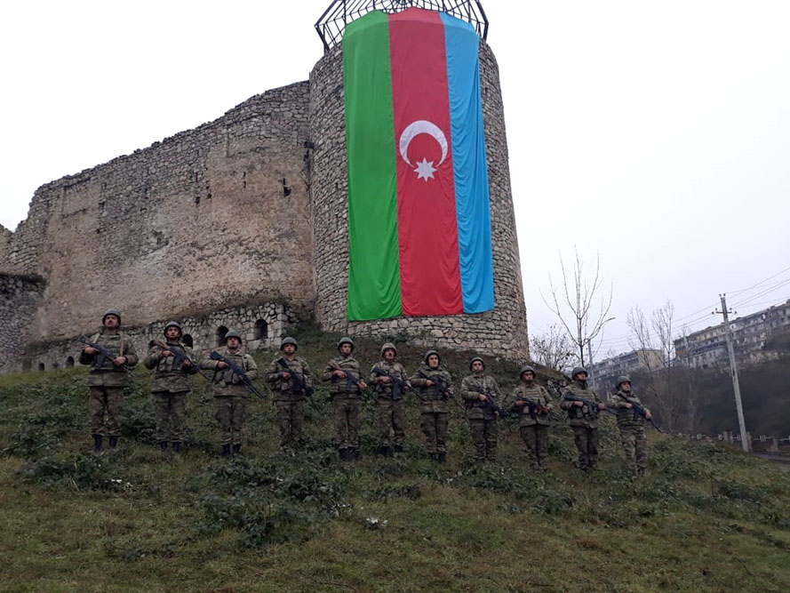 В азербайджанской армии почтили память шехидов Отечественной войны - ВИДЕО