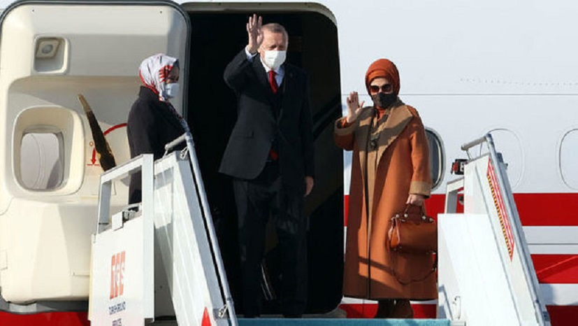 Эрдоган прибыл с визитом в Баку - ОБНОВЛЕНО + ВИДЕО