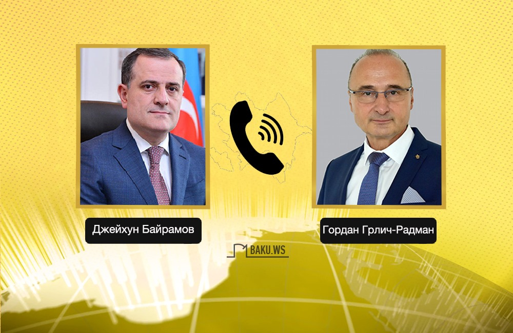Состоялся телефонный разговор между главами МИД Азербайджана и Хорватии