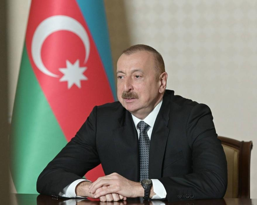 Ильхам Алиев обратился к азербайджанскому народу