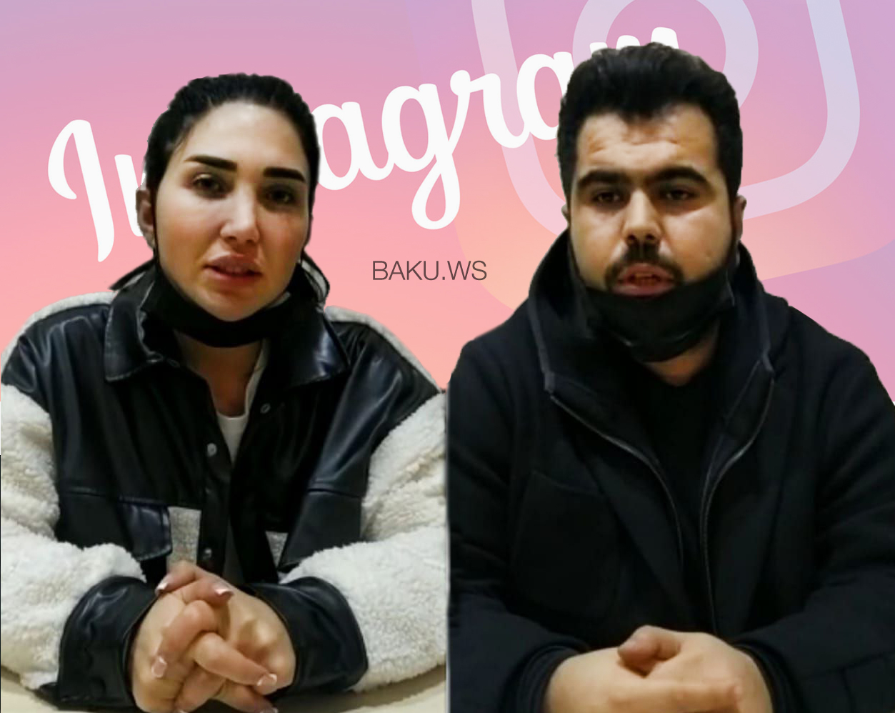 В Баку за публикации в Instagram задержаны два человека - ВИДЕО