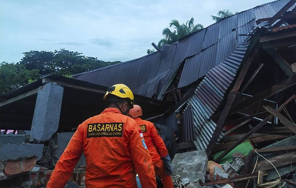 Серия землетрясений в Индонезии: 34 погибших, 600 раненых - ВИДЕО