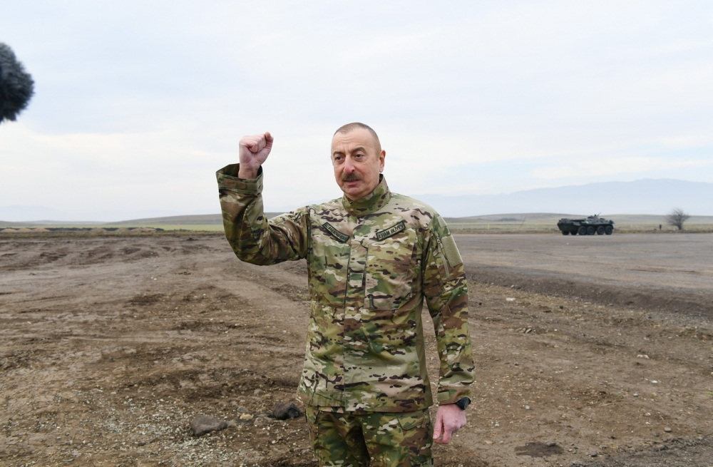 Ильхам Алиев: 44-дневная война нашей доблестной Армии – это война XXI века