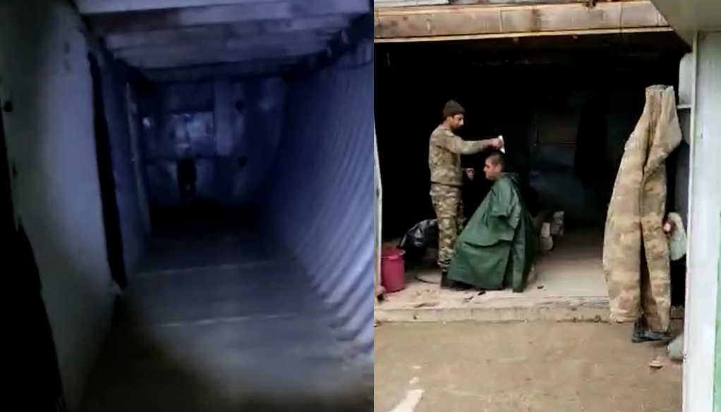 Азербайджанские военнослужащие обнаружили потайной тоннель армян - ВИДЕО