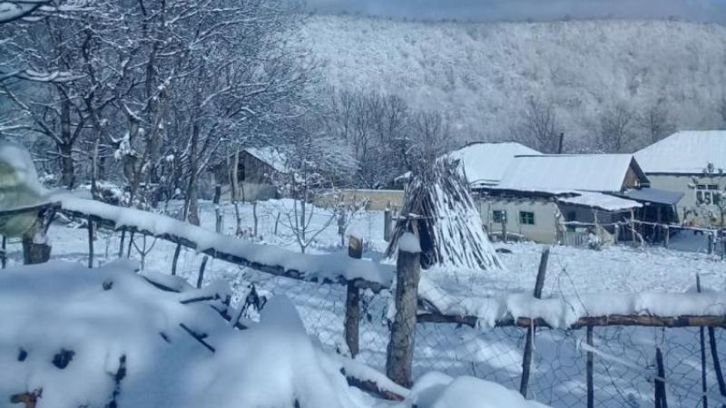 В Азербайджане выпал снег: Высота снежного покрова составила 43 см