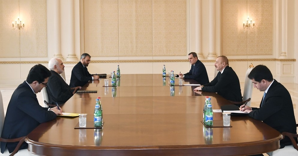 Президент Ильхам Алиев принял главу МИД Ирана - ОБНОВЛЕНО - ВИДЕО