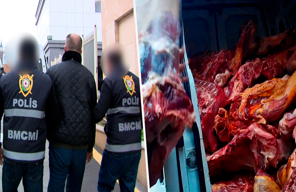 Задержан "Ат Эльчин" за попытку реализации 10 тонн мяса неизвестного происхождения - ВИДЕО