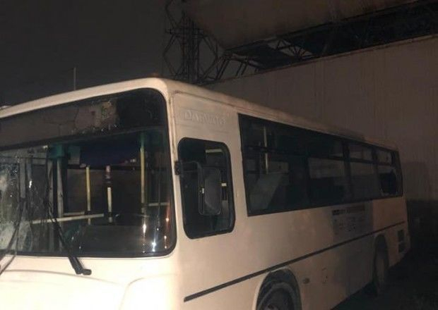 БТА распространило информацию об угоне автобуса в Сумгайыте - ВИДЕО
