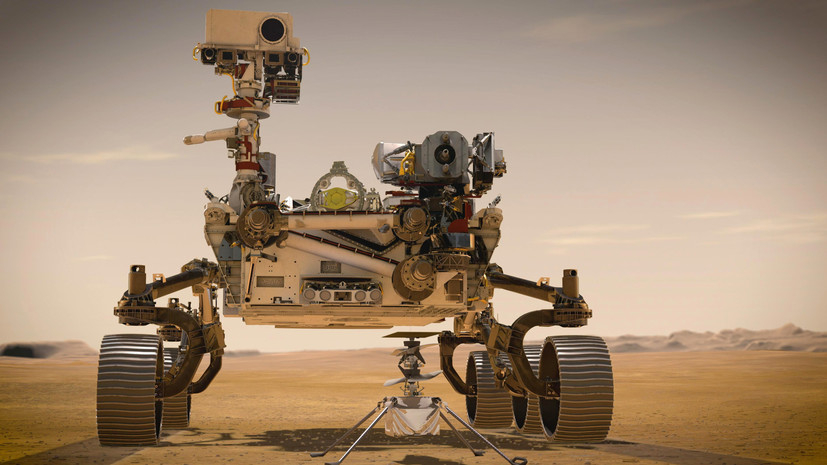 Аппарат Perseverance совершил посадку на поверхность Марса - ВИДЕО