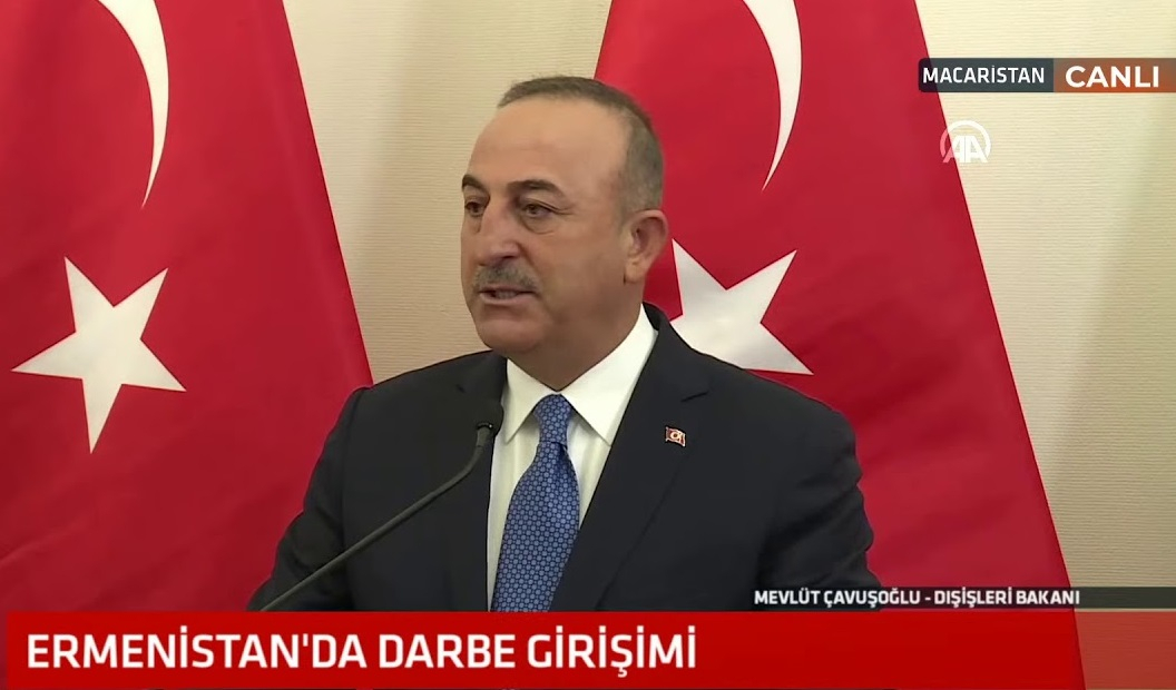Турция решительно осуждает попытку переворота в Армении - ВИДЕО