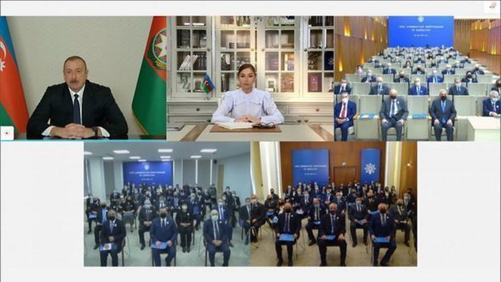 Сегодня состоялся VII съезд партии "Ени Азербайджан" - ВИДЕО