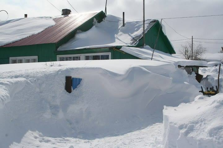 Высота снежного покрова в Азербайджане составила 56 см
