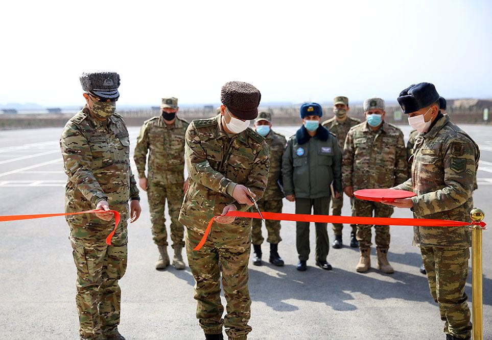Министр обороны принял участие в церемонии открытия новых воинских частей - ВИДЕО