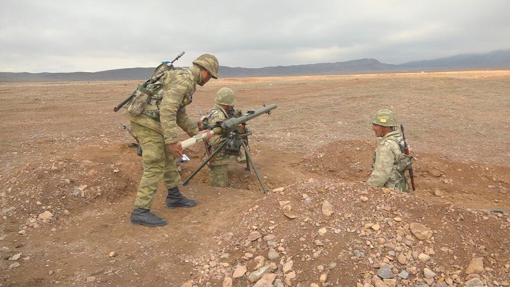 Противотанковые подразделения Отдельной общевойсковой армии проводят специализированные сборы - ВИДЕО