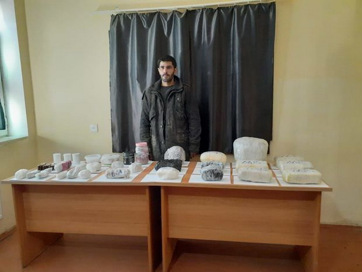 Пресечена попытка ввоза крупной партии наркотиков из Ирана в Азербайджан - ФОТО