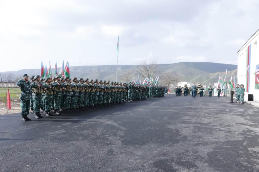 На границе с Арменией начала действовать новая воинская часть - ФОТО