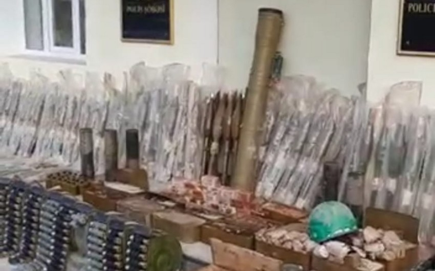 В Губадлы обнаружены боеприпасы - ВИДЕО