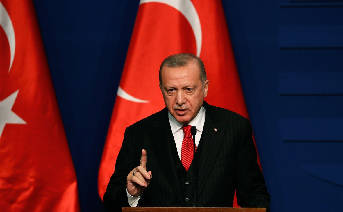 Президент Турции принял участие в прошедшем форуме в Баку посредством видеосвязи