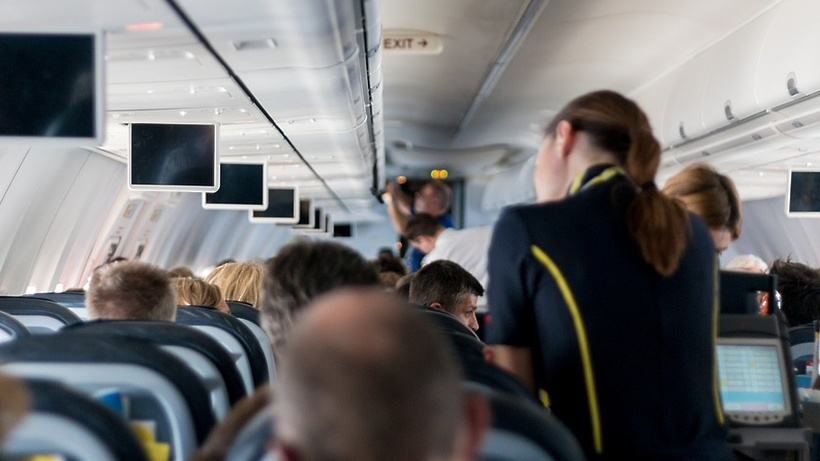 Пассажирки устроили массовую драку на борту летевшего из Турции самолета