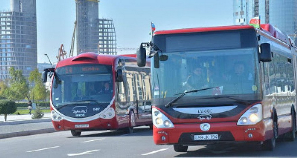 В Баку будет изменена схема движения нескольких автобусов
