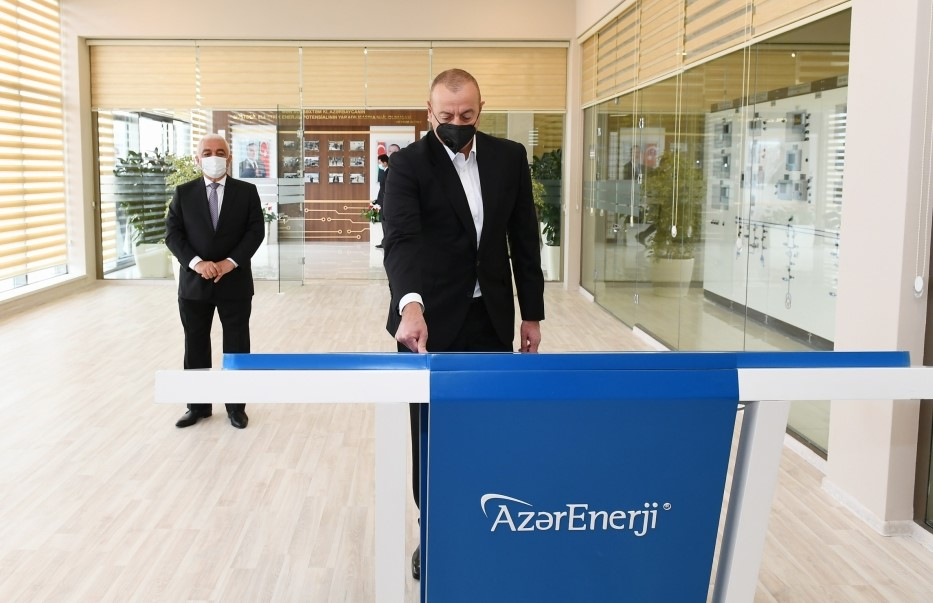 Президент Ильхам Алиев принял участие в открытии подстанций "Говсан" и "Маштага" - ФОТО
