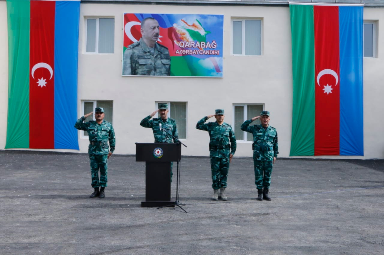 На границе с Арменией начала функционировать новая воинская часть - ФОТО