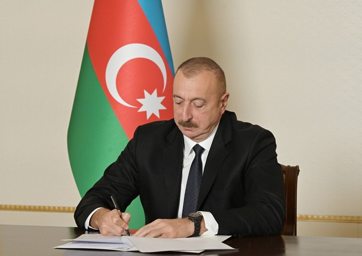Ильхам Алиев подписал указ в связи со Службой внешней разведки
