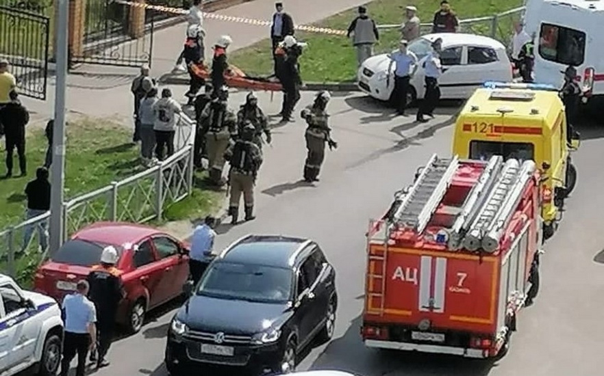 В казанской школе прогремел взрыв, учитель и 6 детей погибли