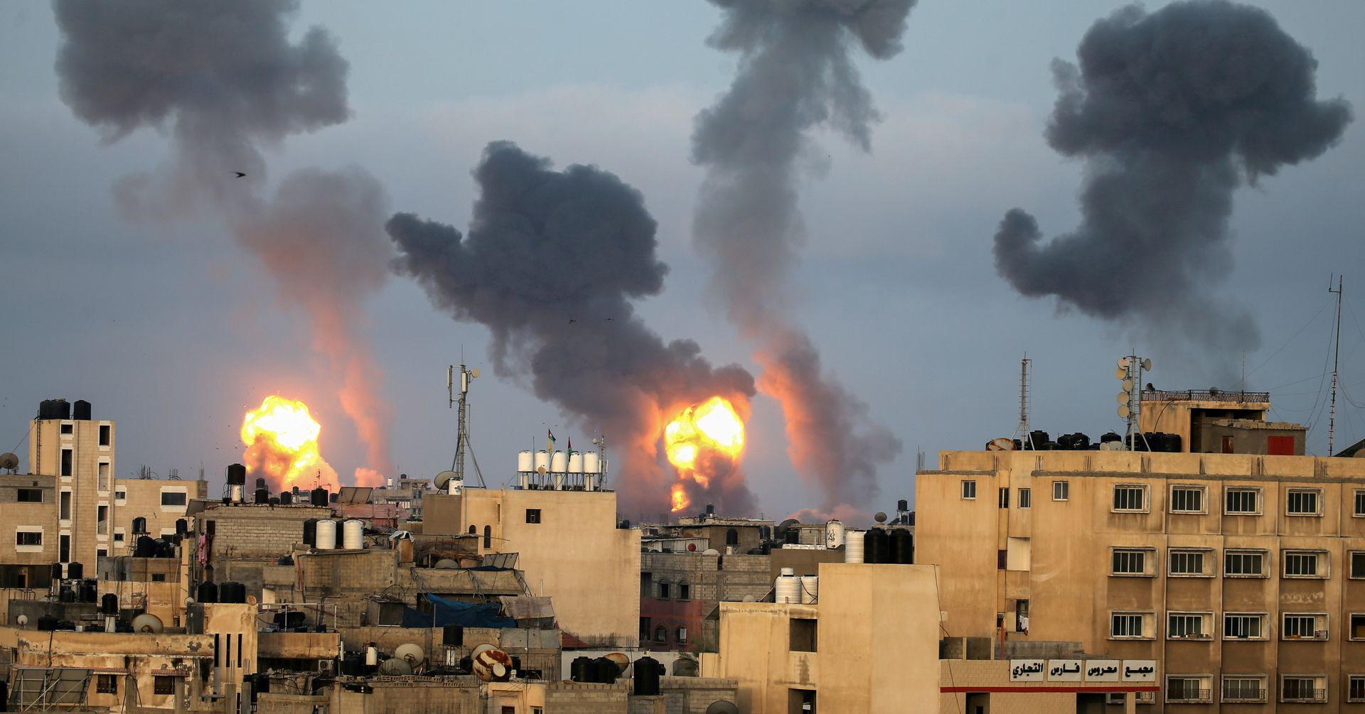Израиль нанес удар по дому военного лидера движения ХАМАС