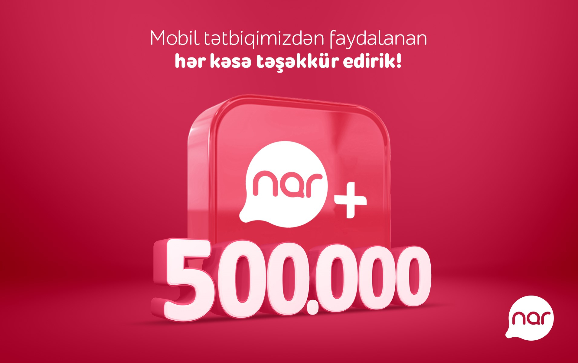 Число загрузок приложения "Nar+" превысило полмиллиона!