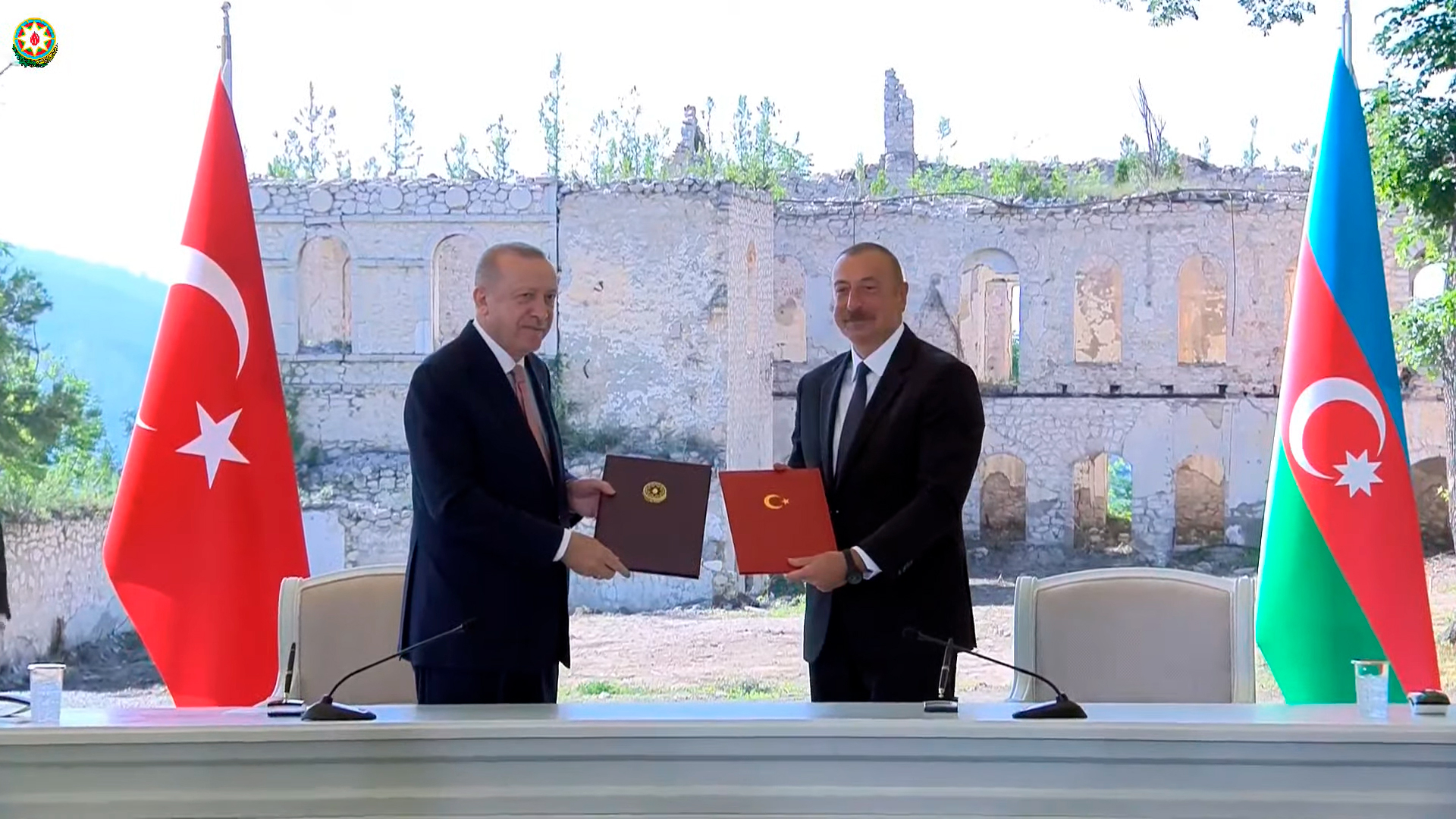Ильхам Алиев и Реджеп Тайип Эрдоган подписали Шушинскую декларацию