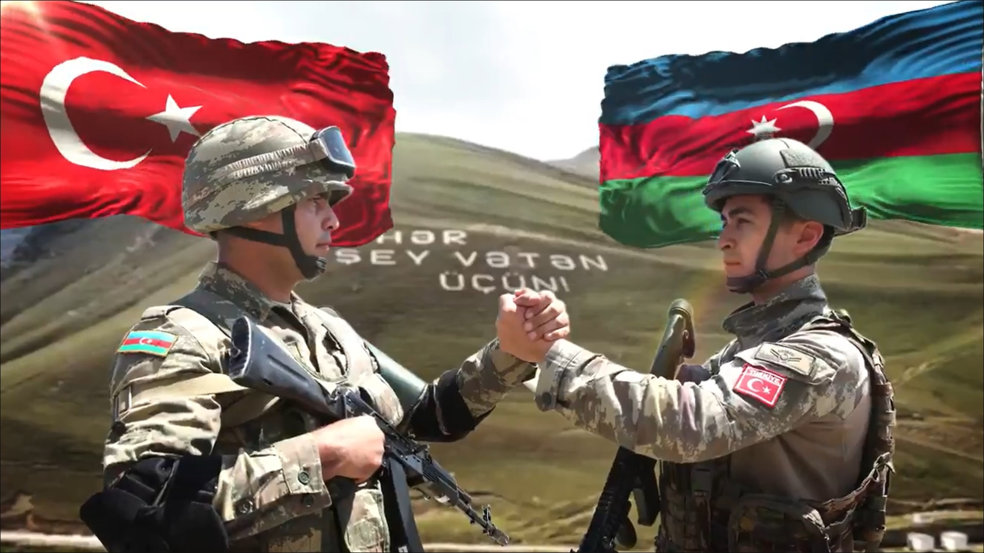 Минобороны Турции приветствовало азербайджанскую армию - ВИДЕО