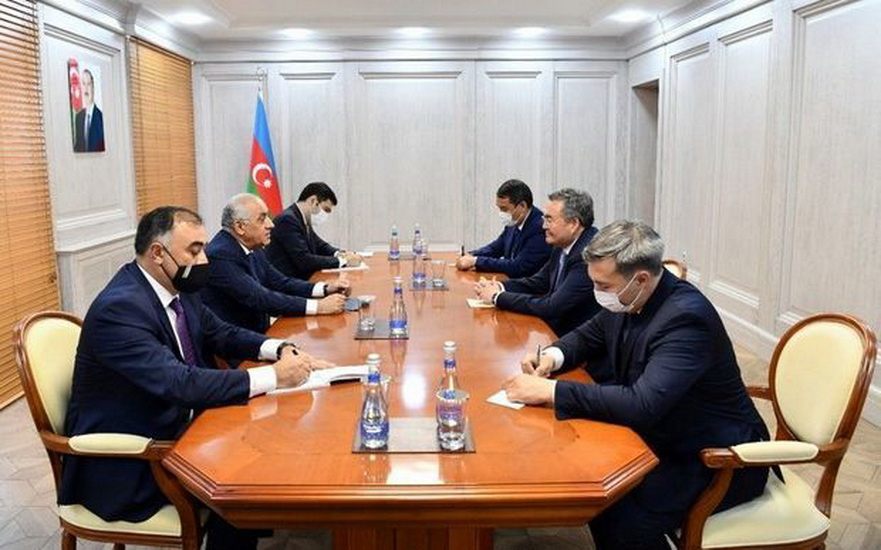 Али Асадов встретился с главой МИД Казахстана