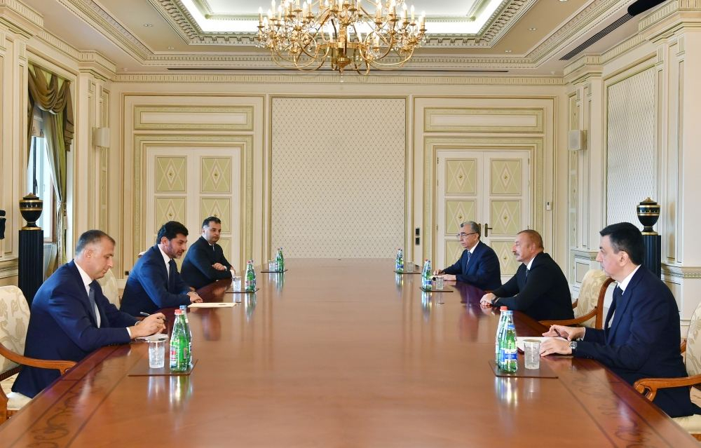 Президент Ильхам Алиев принял мэра Тбилиси - ОБНОВЛЕНО + ВИДЕО