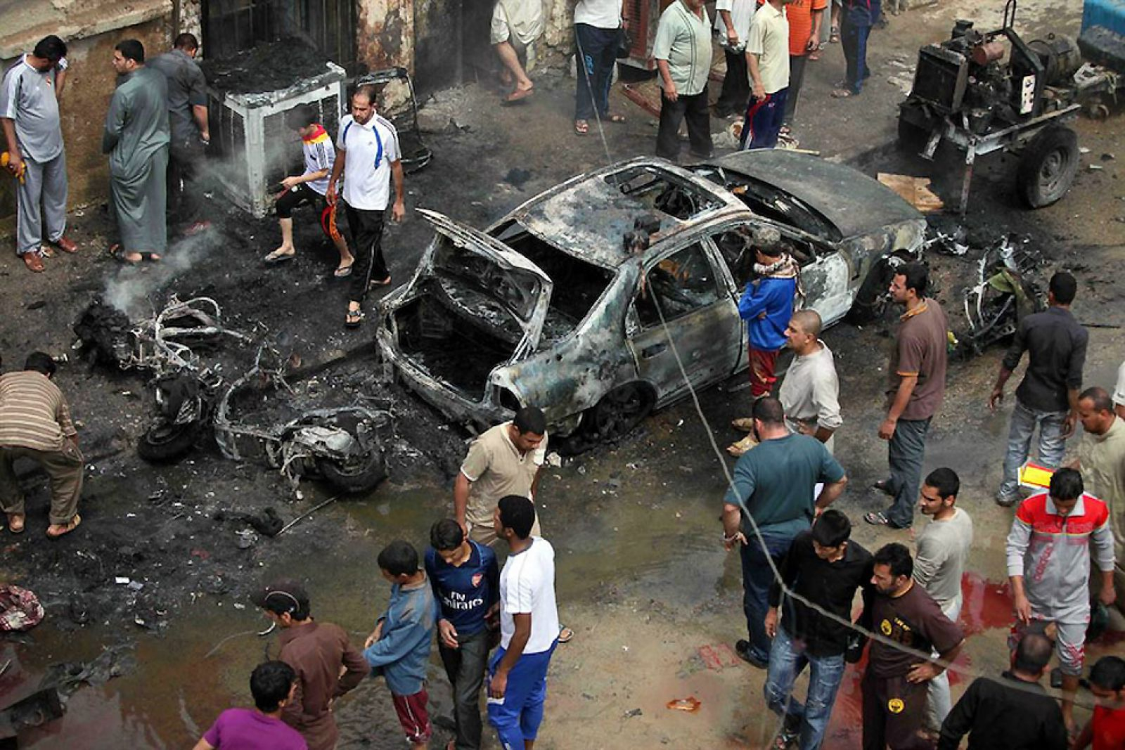 В Ираке уточнили число жертв при взрыве террориста-смертника