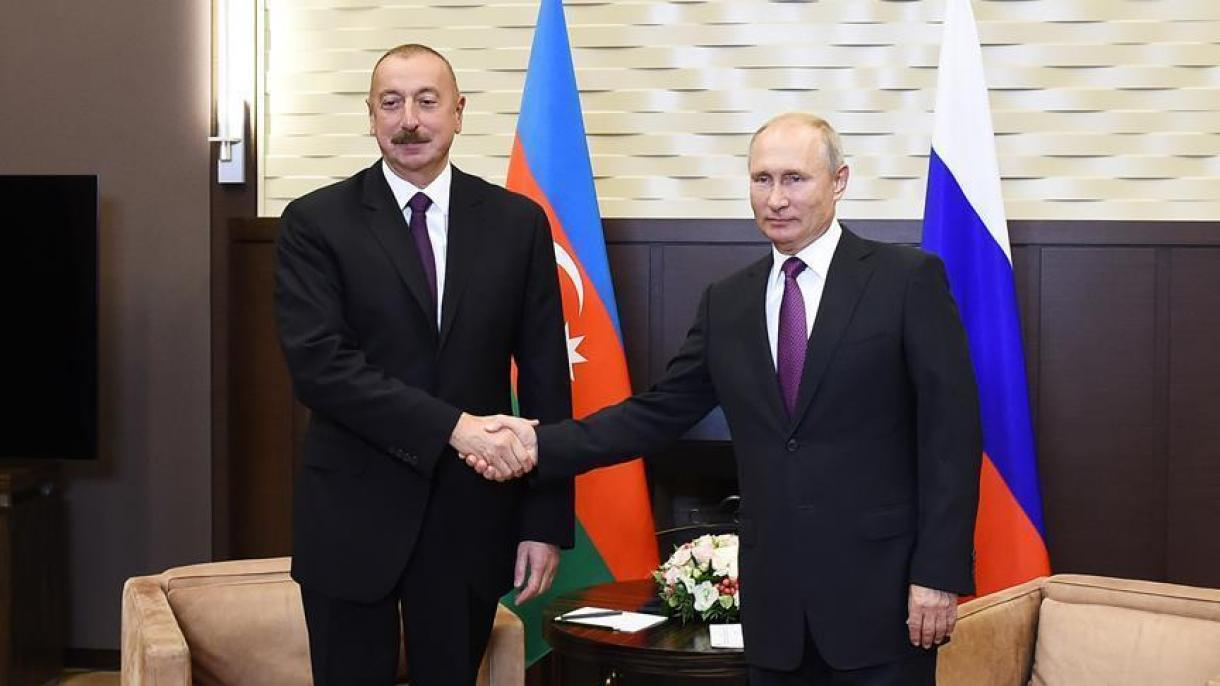 Путин поздравил Ильхама Алиева с Гурбан байрамы - ВИДЕО