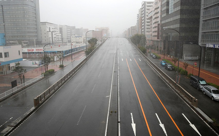 На Токио движется мощный тайфун