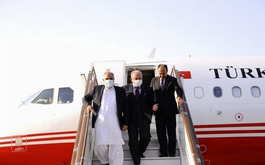 Председатели парламентов Турции и Пакистана прибыли в Азербайджан - ФОТО
