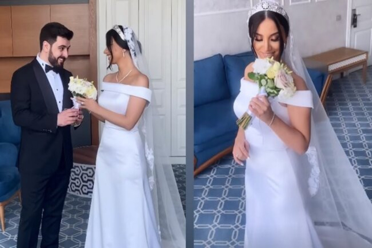 Невеста азербайджанского телеведущего выбрала образ Меган Маркл на свою свадьбу - ВИДЕО