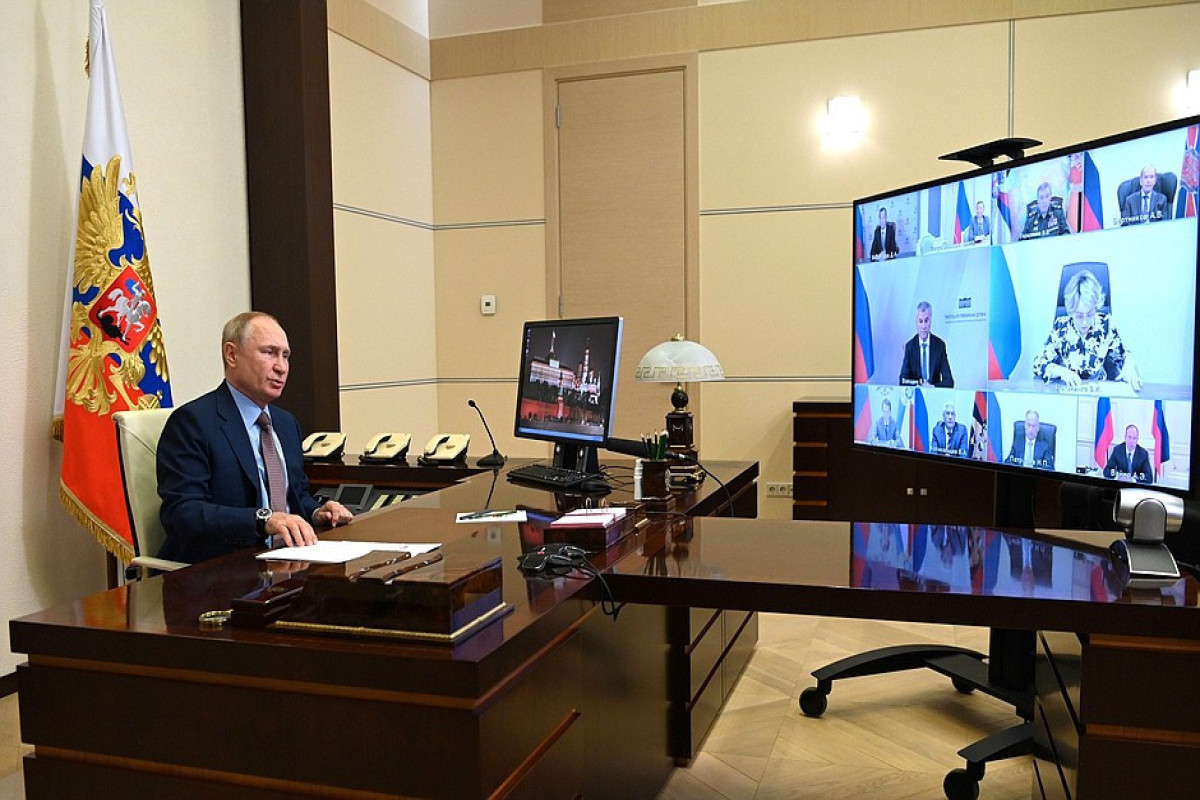 Путин на заседании Совбеза РФ обсудил ситуацию на армяно-азербайджанской границе