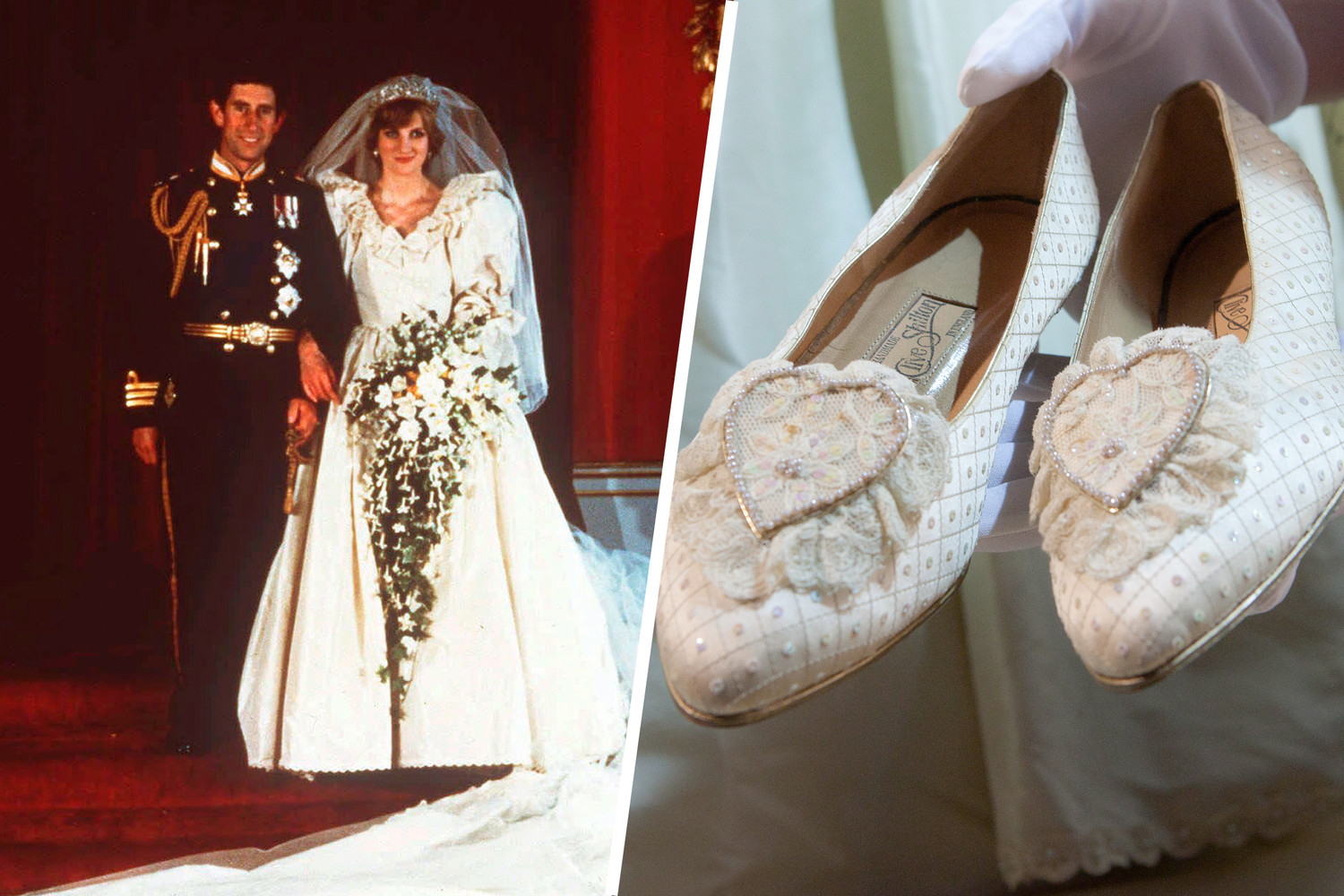 Принцесса Диана выходила замуж в туфлях с секретной надписью на каблуке